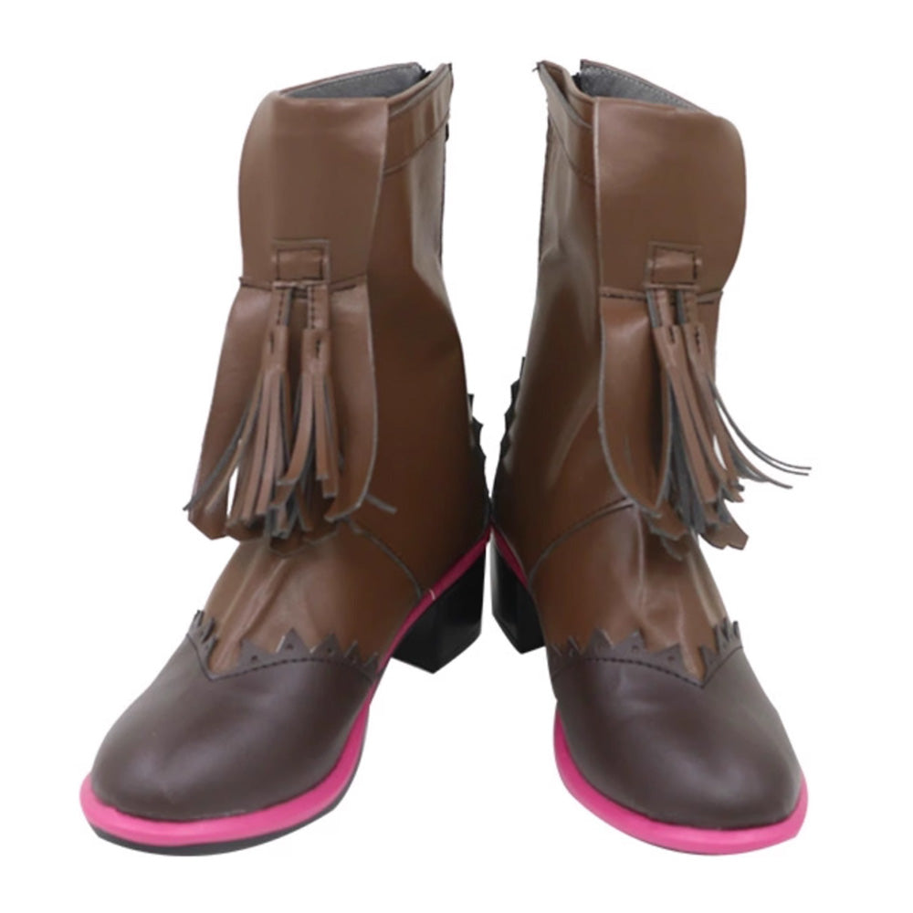 Tekken 8 Asuka Kazama Brown Cosplay Shoes Shoes/Boots - Tophatter Daily Deals